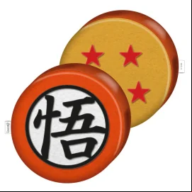 DRAGON BALL Z - Logo - Coussin 3D Velboa - 36cm 