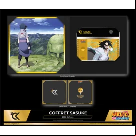 Naruto Shippuden Coffret Sasuke Shikishi X Golden Ticket 