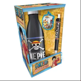 One Piece Gift Set Bottle Magnet & Pen 