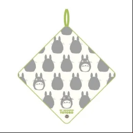 Mon voisin Totoro serviette de toilette mains Big Totoro Silhouette 33 x 33 cm 