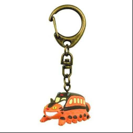 Mon voisin Totoro porte-clés PVC Chat Bus 13 cm 