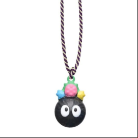 Porte-clé LE VOYAGE DE CHIHIRO - Noiraude - Strap Clochette Netsuke 