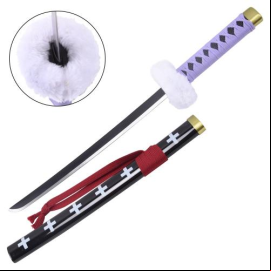 Tanto mini Katana - Inspiré du Katana de Trafalgar Law +  en plastique 