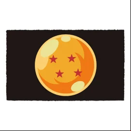Dragon Ball Super paillasson 4 Stars Dragon Ball 40 x 60 cm 