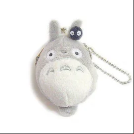 Portefeuille Mon voisin Totoro porte-monnaie peluche mini Totoro 8 cm 