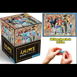 Anime Puzzle Collection - Cube500 One Piece: Map - Jigsaw Puzzle 500 Pcs 