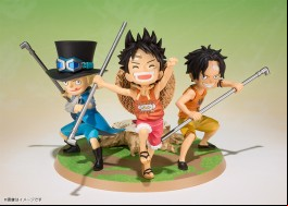 Luffy, Ace & Sabo - Figuarts ZERO -Gikyôdai no Yakusoku-