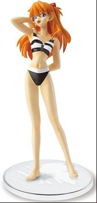 Manga - Manhwa - Neon Genesis Evangelion - Portraits G - Asuka Langley Ver. Swimsuit - Bandai