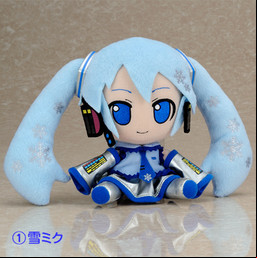 Miku Hatsune - Plush Strap Ver. Snow - Gift