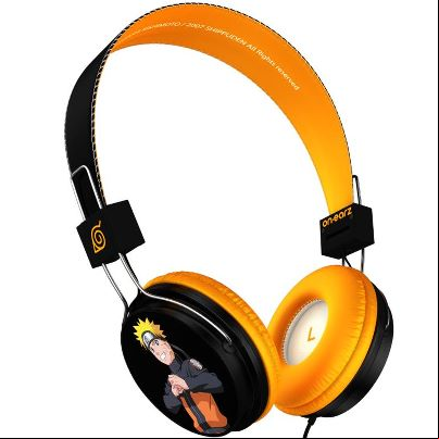 Manga - Manhwa - Naruto Shippuden - Casque Audio Noir - ON.EARZ