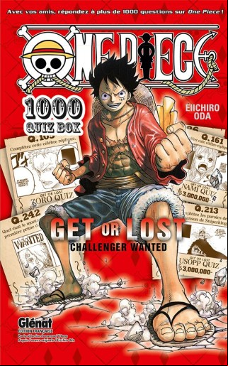 Manga - Manhwa - One Piece - Quizzbook - Coffret