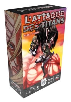 Manga - Manhwa - Attaque Des Titans (l') - Coffret - Saison 1 Vol.2